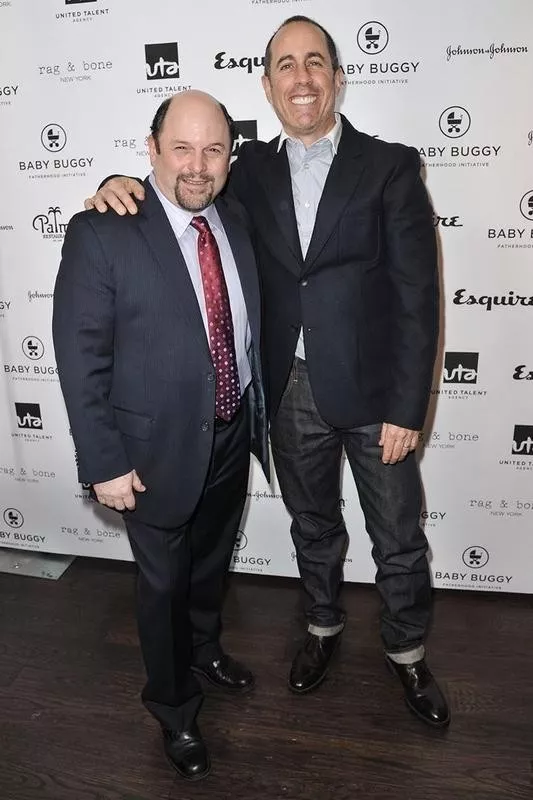 Jason Alexander and Jerry Seinfeld