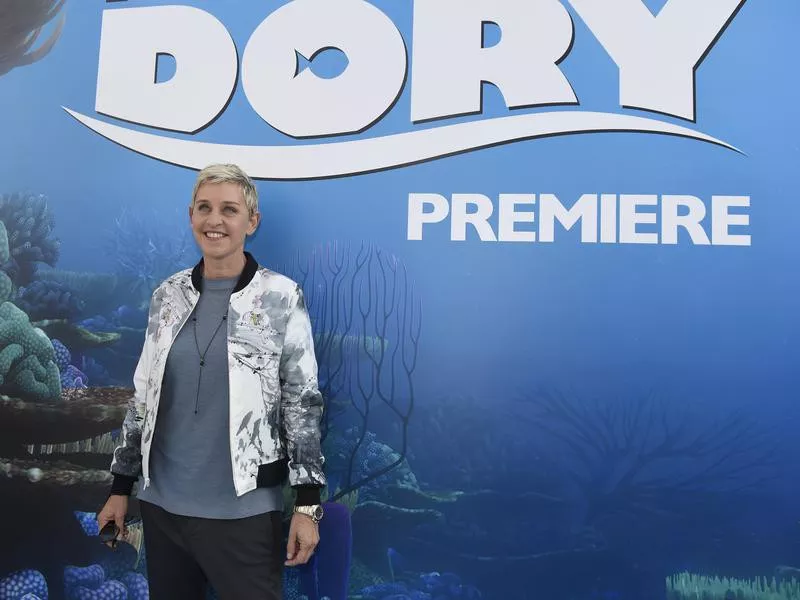 Ellen DeGeneres at the Dory premiere