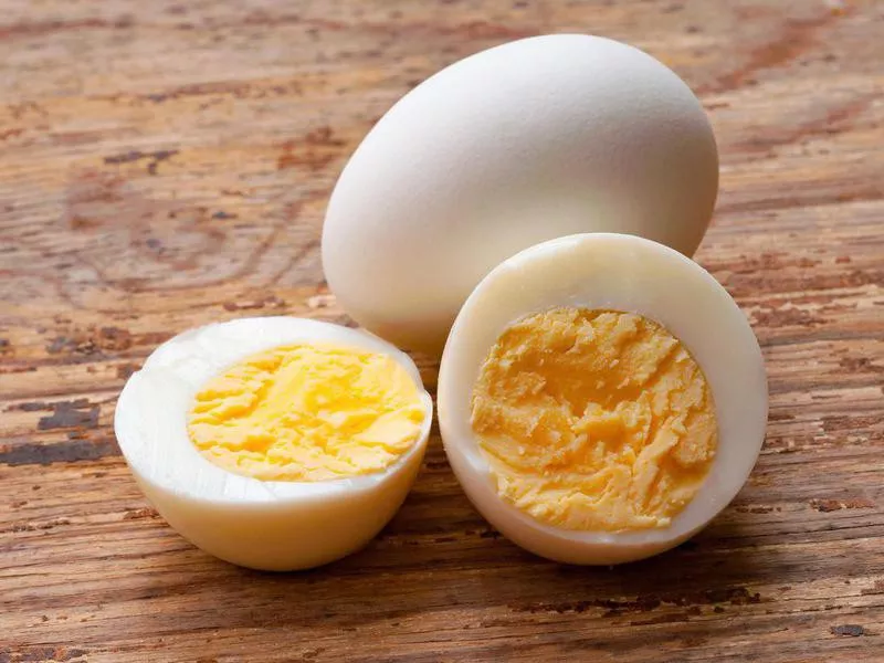 hard boiled egg