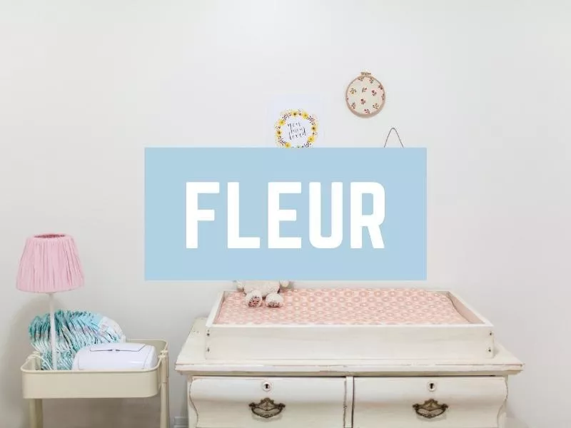 Fleur baby girl name idea