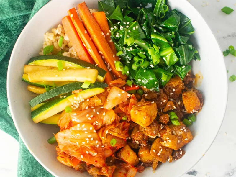 Vegan Bibimbap Bowl