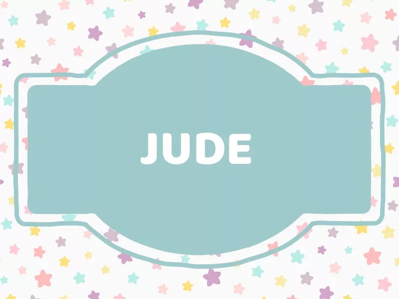 J Name Ideas: Jude