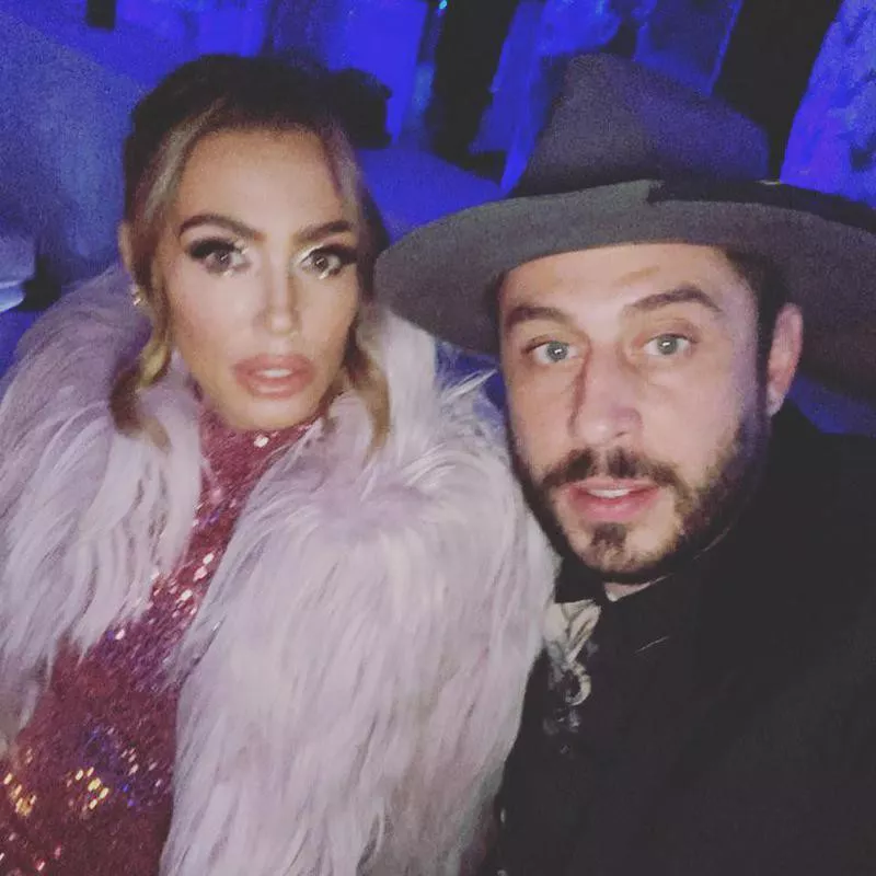 Selfie of Petra Ecclestone and James Stunt