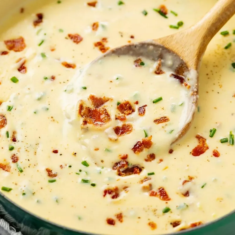 Baked potato soup