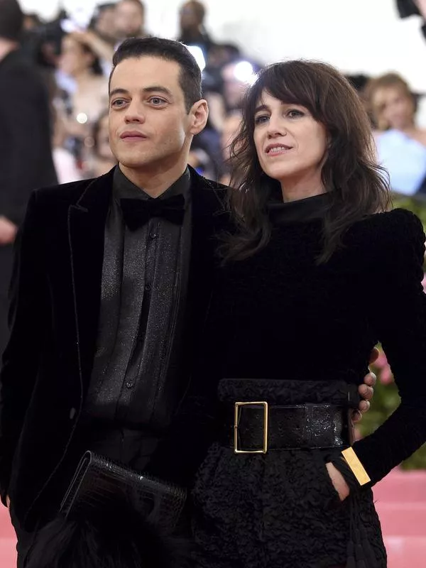 Rami Malek and Charlotte Gainsbourg