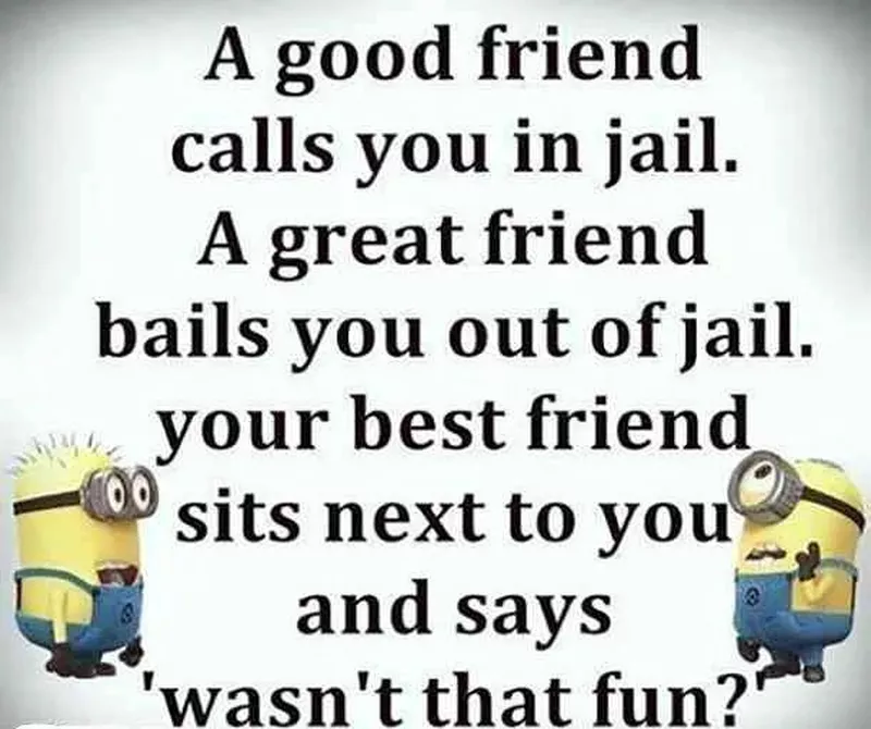 Best friend minion meme