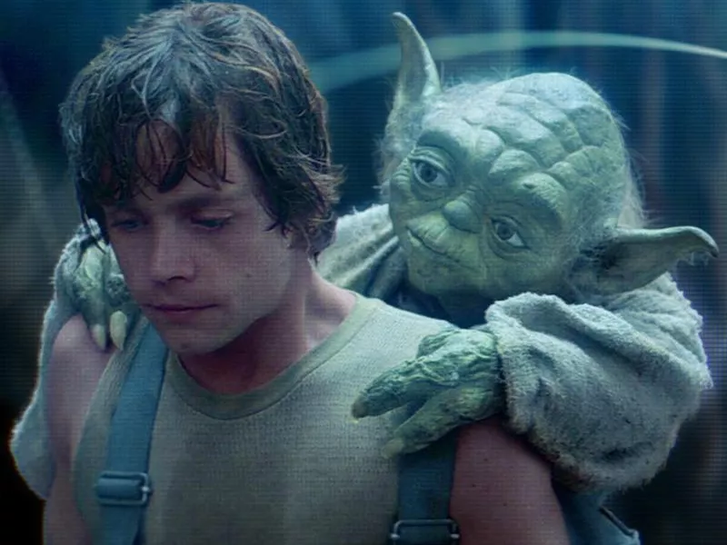 Yoda and Luke Skywalker