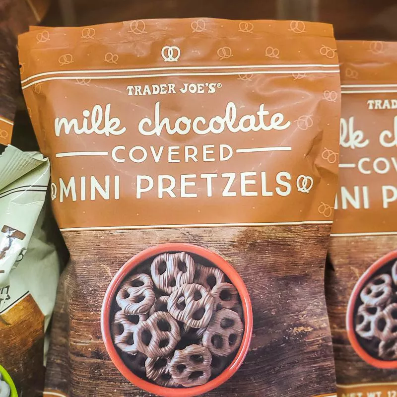 Milk Chocolate Covered Mini Pretzels