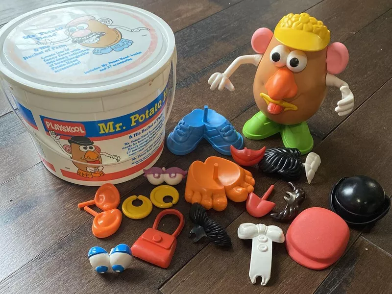 Mr. Potato Head bucket