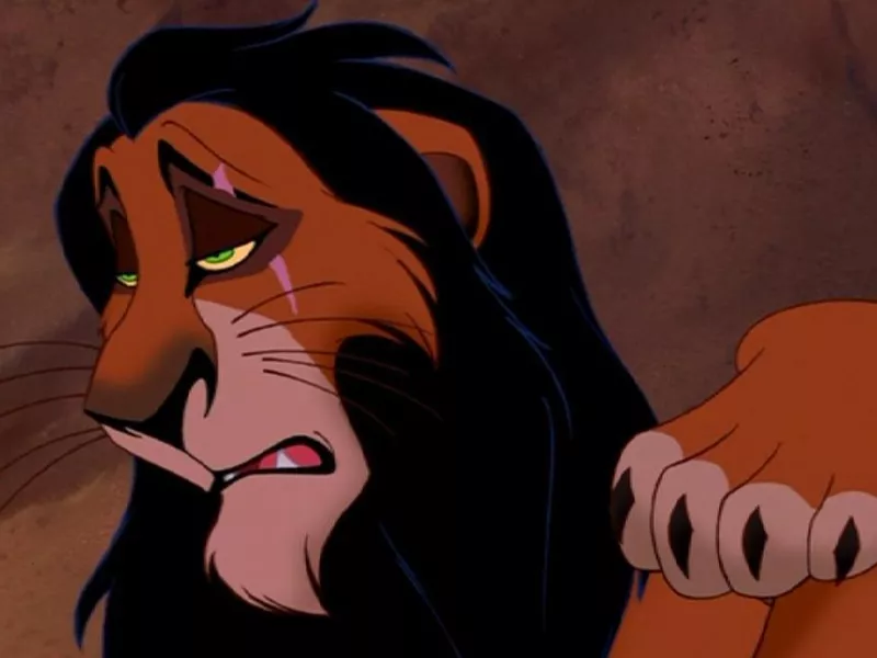 Scar's claws in Lion King