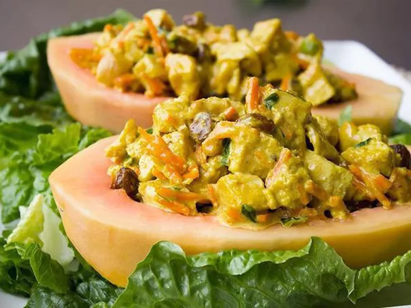 Curried Chicken Papaya