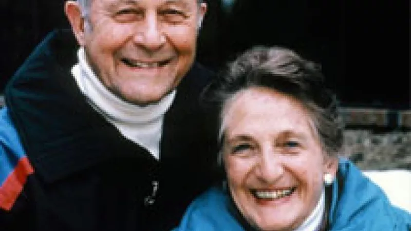 Wilbert Gore (left) and Genevieve Gore