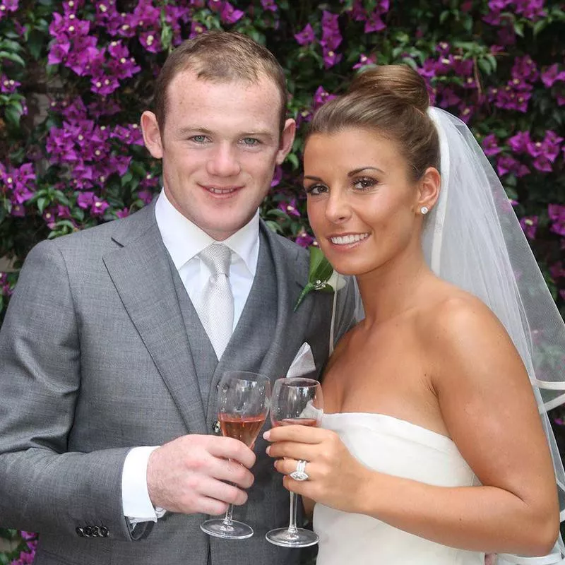 Wayne Rooney and Coleen McLoughlin