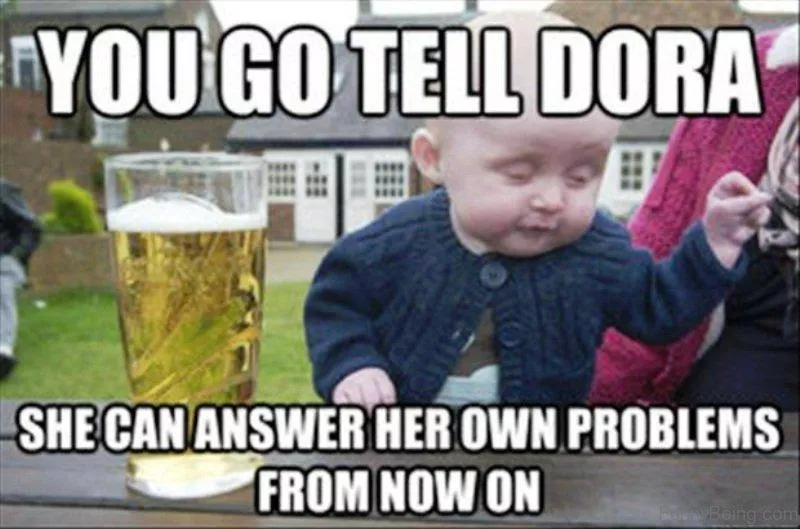 Drunk baby meme