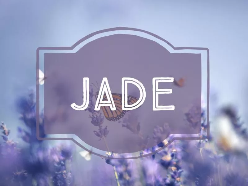 Jade nature-inspired baby name