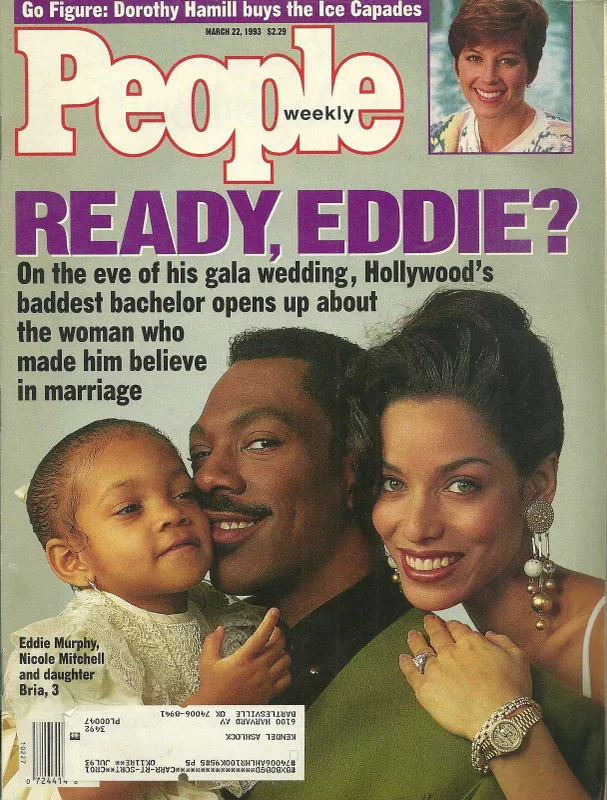 Eddie Murphy and Nicole Mitchell