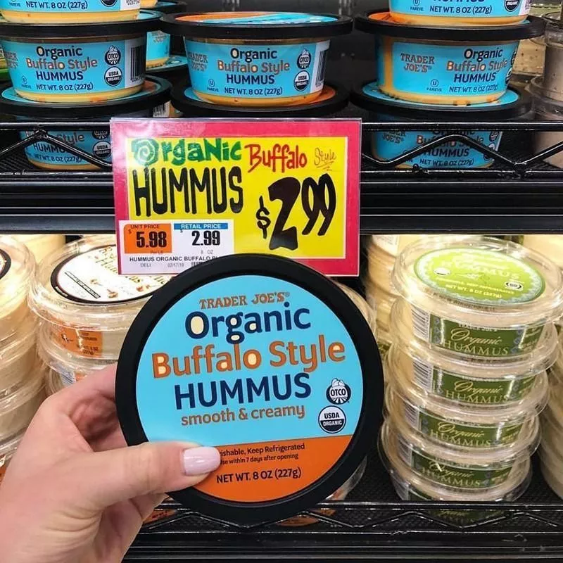 Organic Buffalo Style Hummus