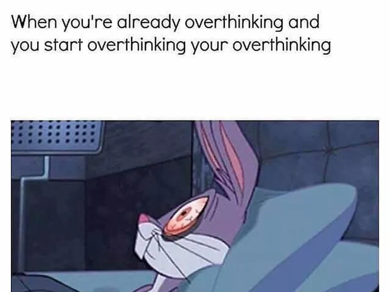 Scorpio overthinking meme