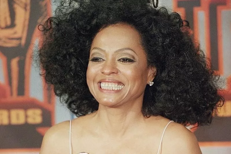 Diana Ross' hair