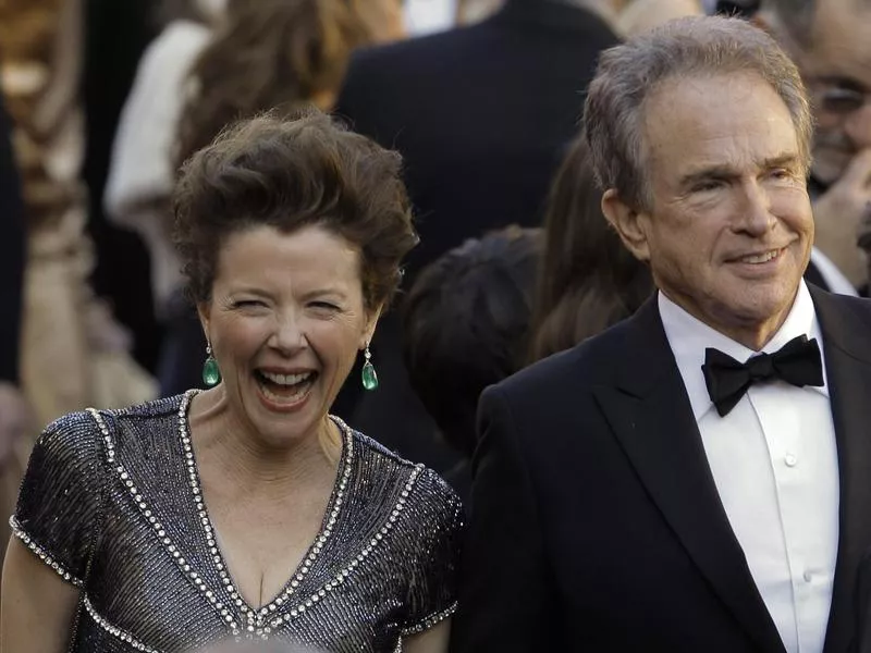 Warren Beatty and Annette Bening