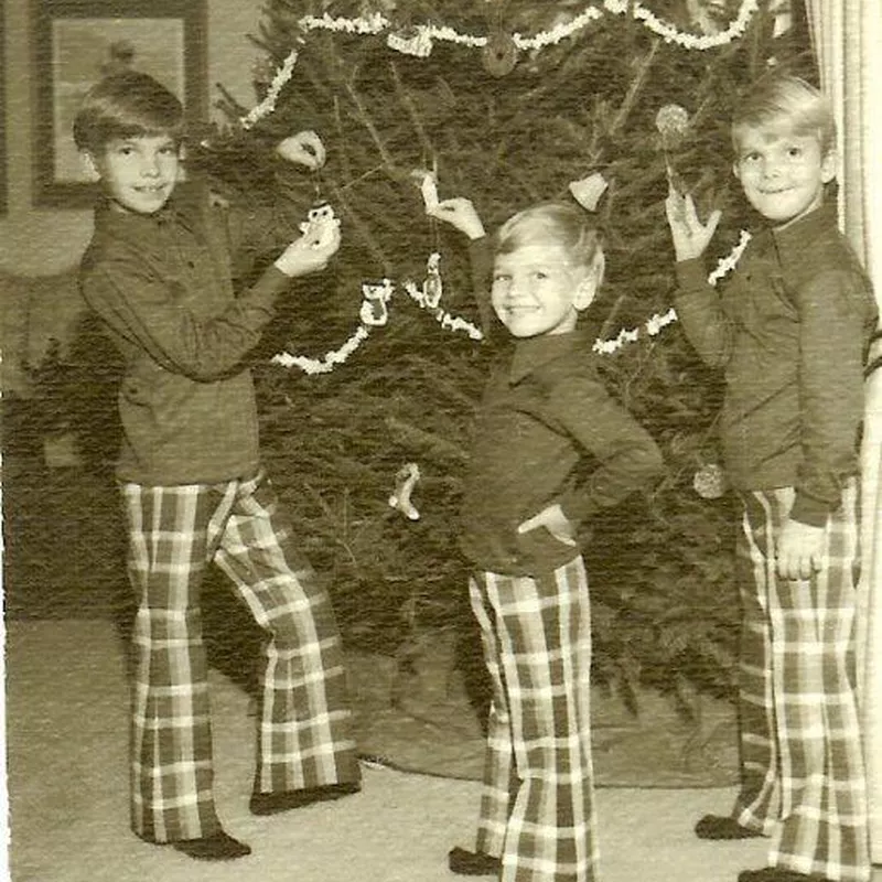 Matching holiday outfits