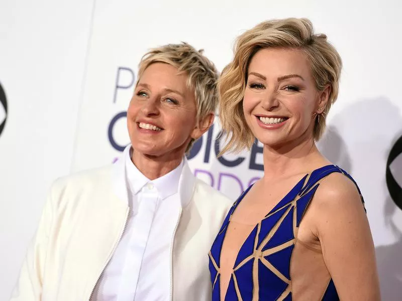 Ellen DeGeneres and Portia de Rossi