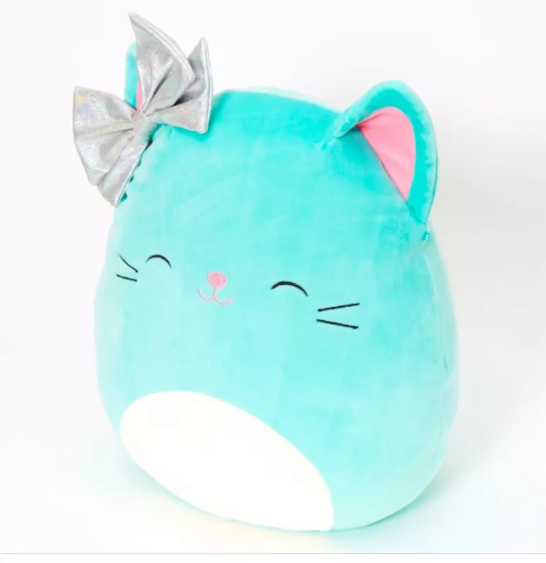 Charisma the Mint Green Cat Squishmallow