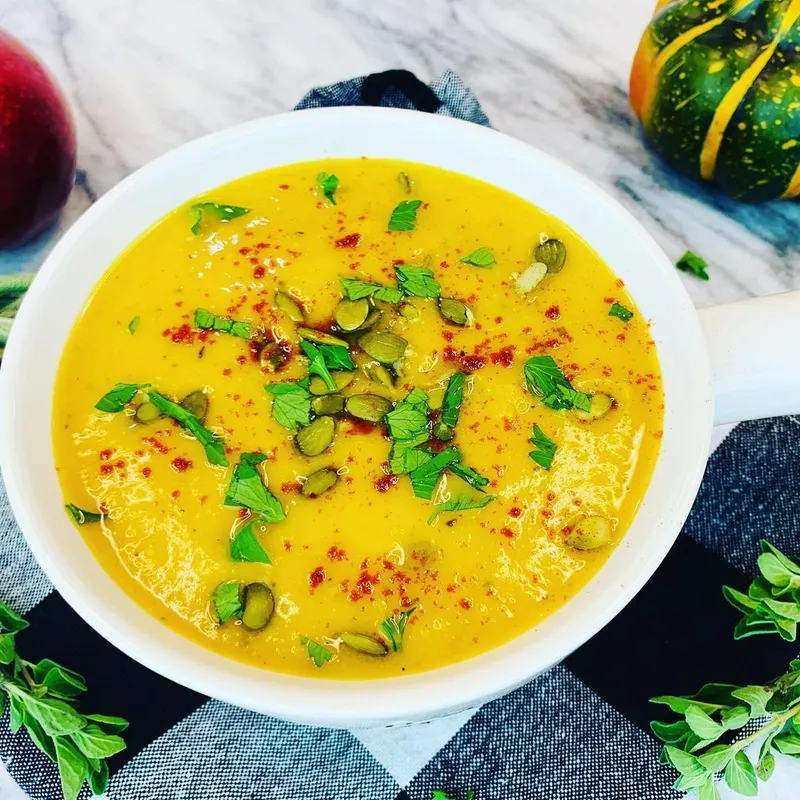 Roasted Kabocha Squash Soup recipe