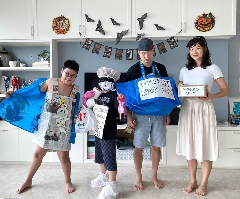 Marie Kondo Halloween costumes