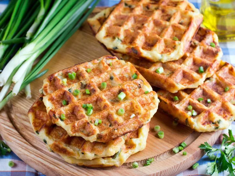 Veggie waffles