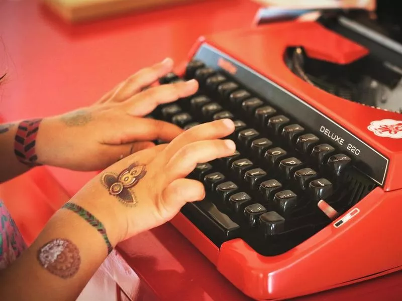 Colorful Hand Tattoos