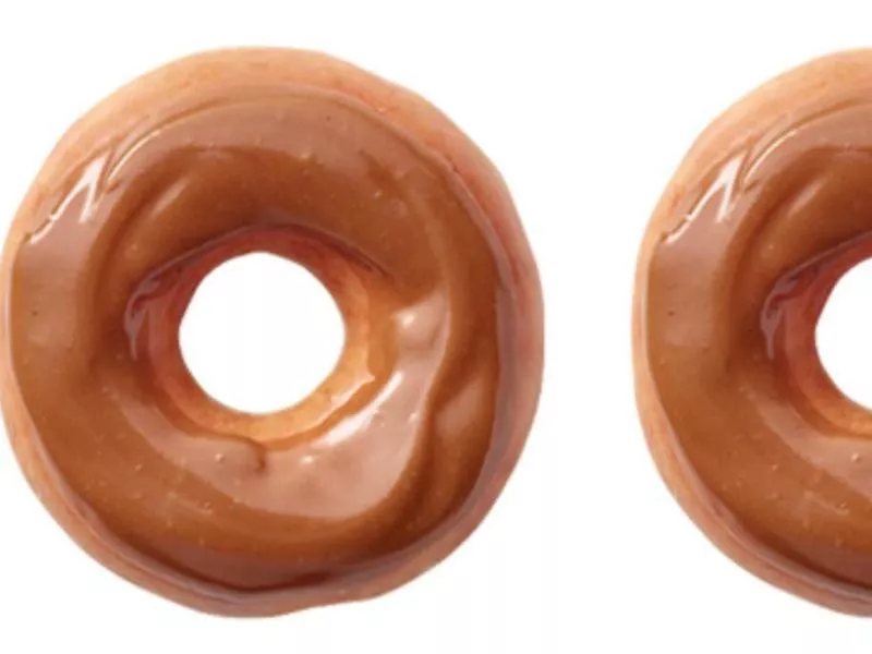 Maple Iced Glazed Krispy Kreme