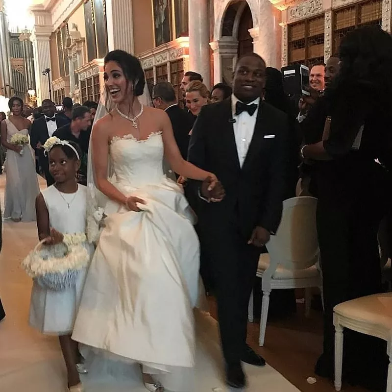 Folarin Alakija and Nazanin Jafarian Ghaissarifar's wedding