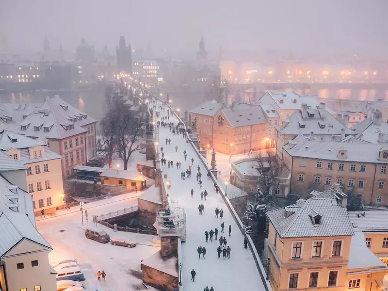 Bride in Prague