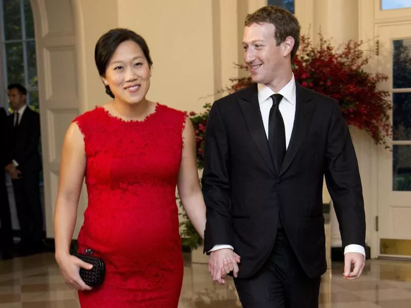 Priscilla Chan and Mark Zuckerberg