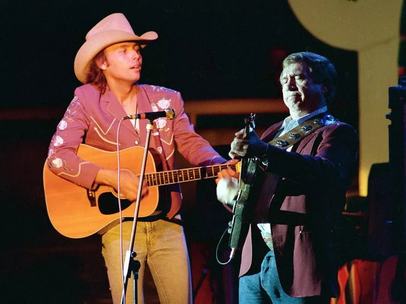 Dwight Yoakam and Buck Owens