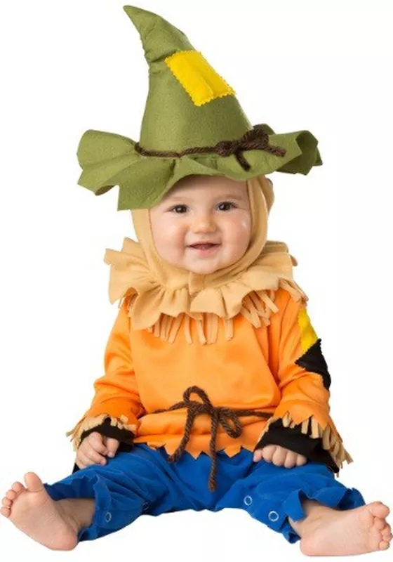 Scarecrow baby costume