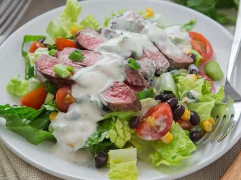 Healthy Lite Steak Salad