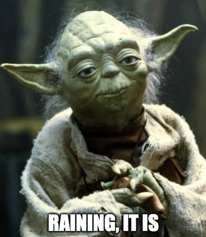 Star Wars Rain Meme