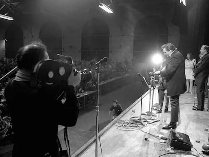 Johnny Cash at San Quentin Prison