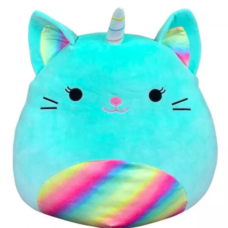 Nicole the Aqua Squishmallow cat