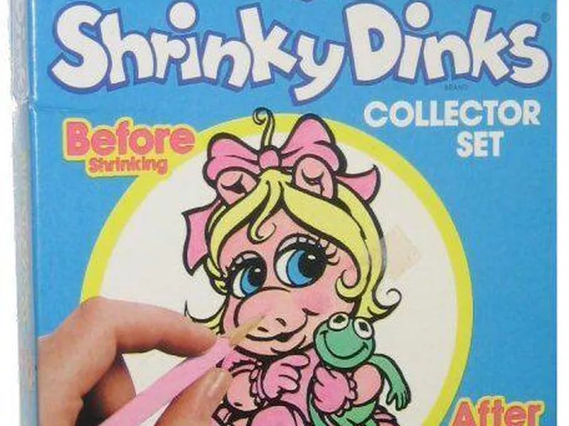 Jim Henson's Muppet Babies Colorforms Shrinky Dinks Vintage Collector Set 1687