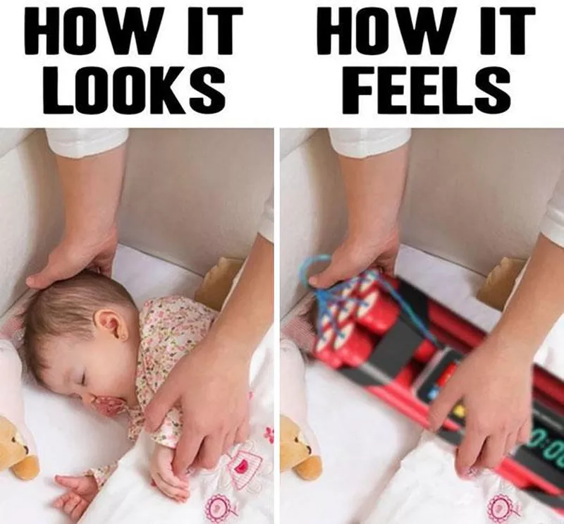 Putting a baby to sleep