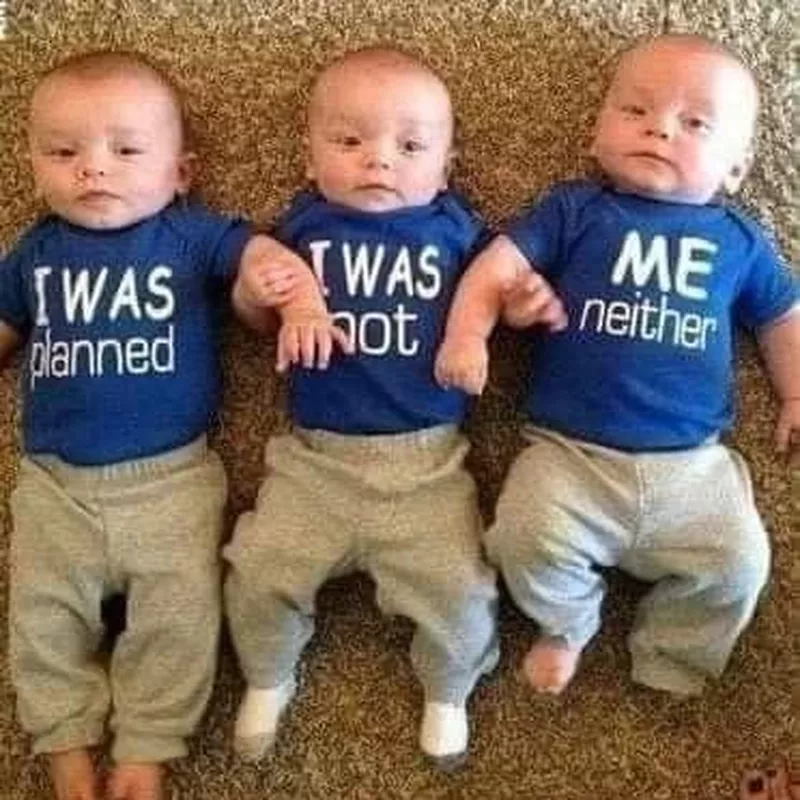 Triplets fun meme