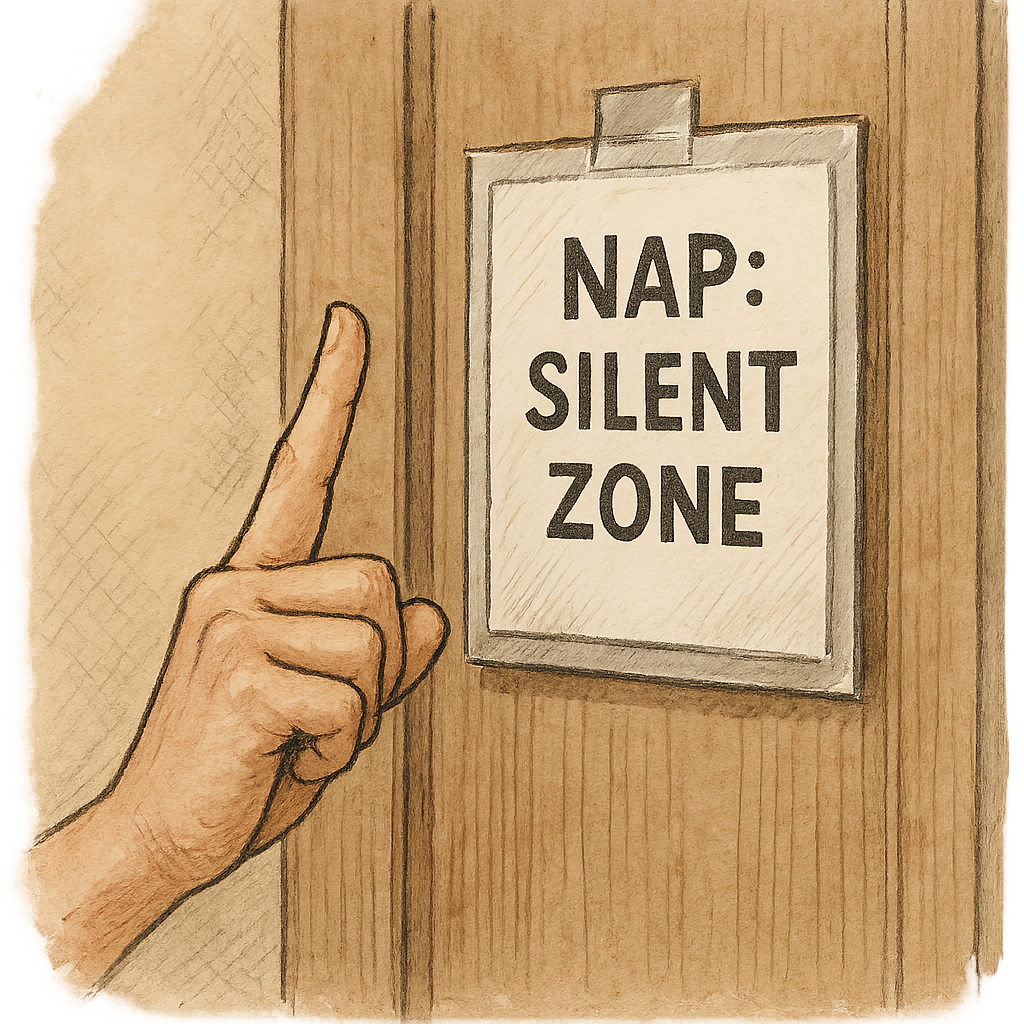 The Door-Sign Pact (and yes, it feels ridiculous)