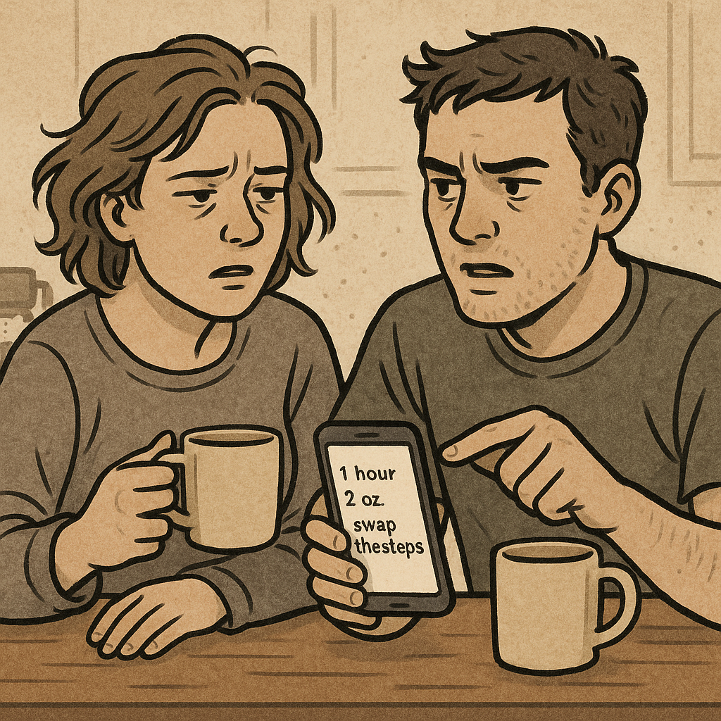 The morning-after recap that won't turn into blame