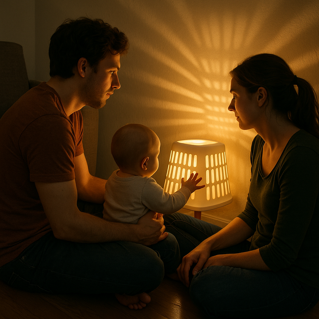 The laundry-basket sunset ritual