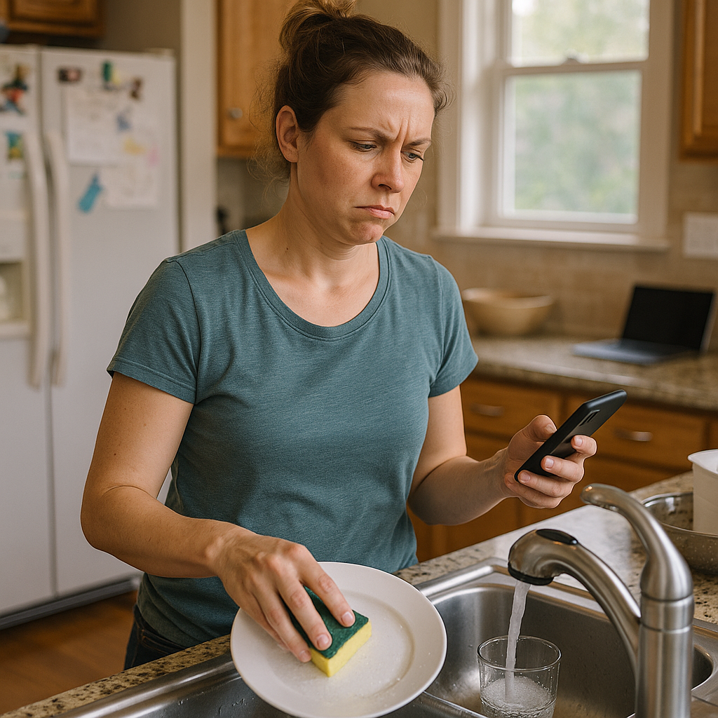 The invisible work is the part that makes you snappier at home