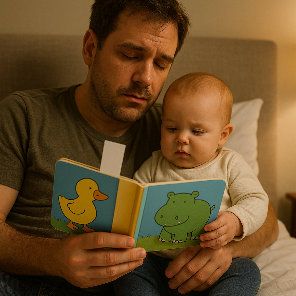 The Bookmark Rule: pick two pages, not a whole book