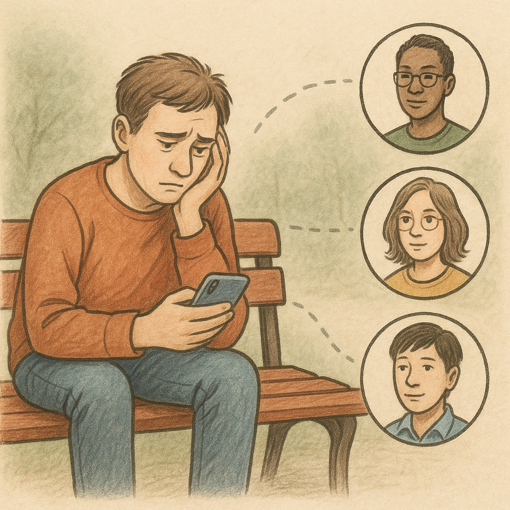 Borrowed nervous systems: the three-person bench plan